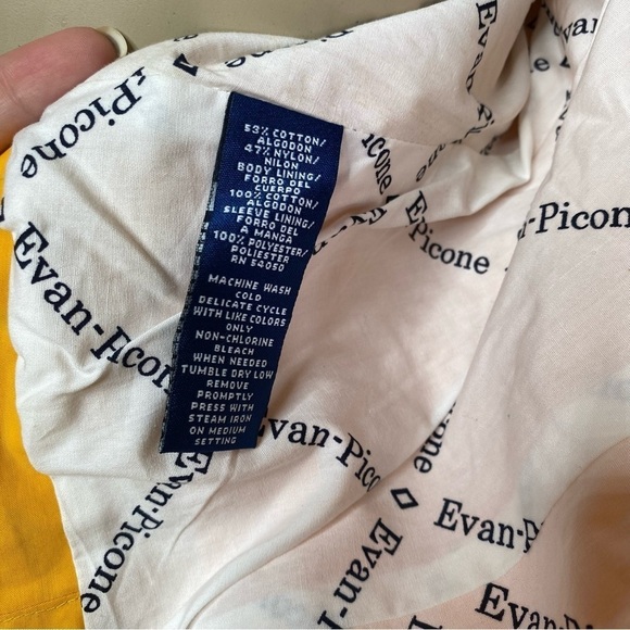 Evan picone Utility style yellow jacket - Picture 10 of 16